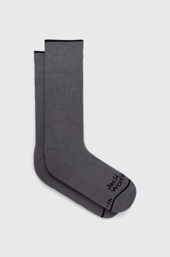 Носки Jack Wolfskin Trek Merino серый 1911411