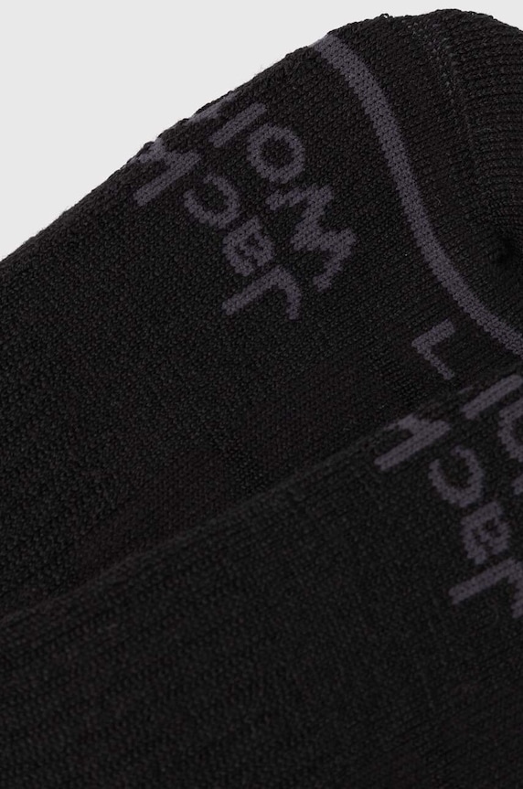 Ponožky Jack Wolfskin Trek Merino 1911411 čierna SS24