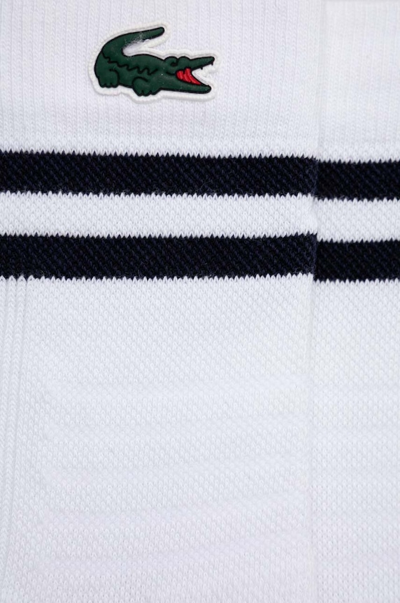 Čarape Lacoste RA1095 bijela NC25