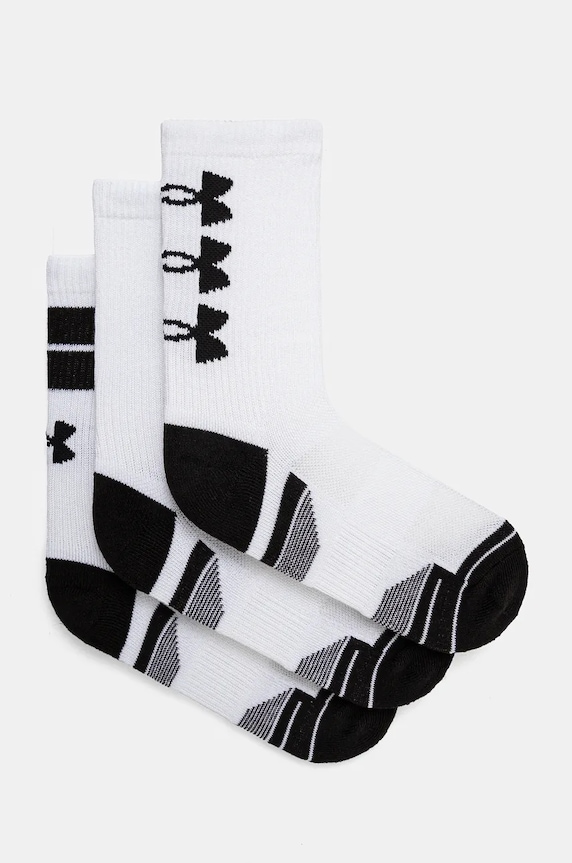Under Armour sosete Performance Tech 3-pack alb 1379515