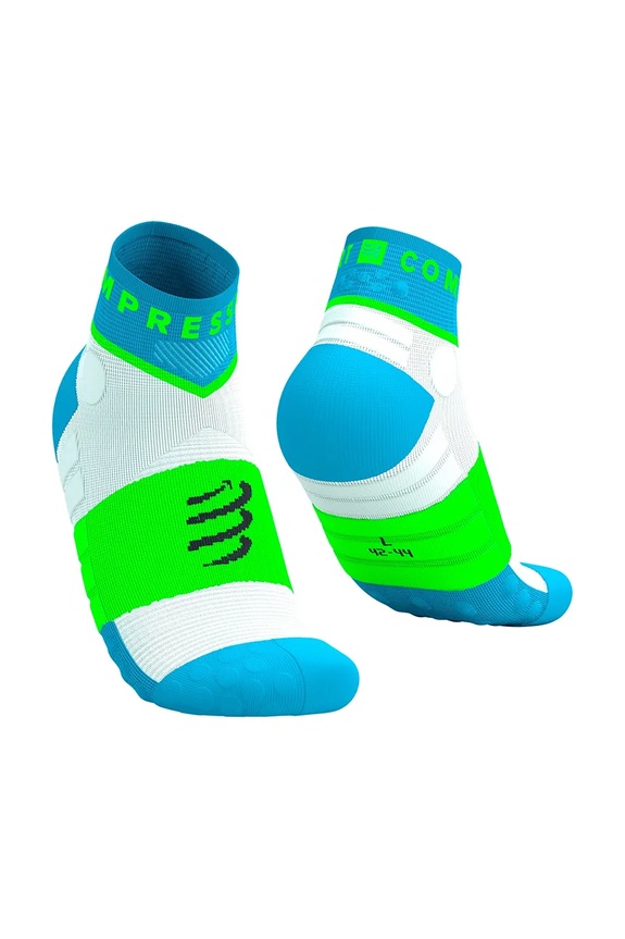 Compressport șosete Ultra Trail Low Socks albastru SLCU4429