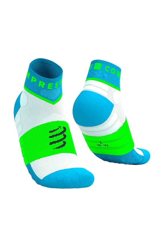 Compressport șosete Ultra Trail Low Socks albastru SLCU4429