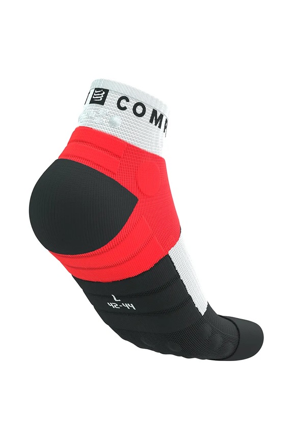 Oblečenie Ponožky Compressport Ultra Trail Low Socks SLCU4429 červená