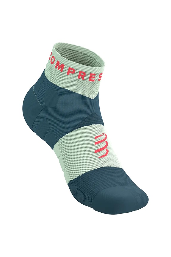 Шкарпетки Compressport Ultra Trail Low Socks SLCU4429 бірюзовий SS26