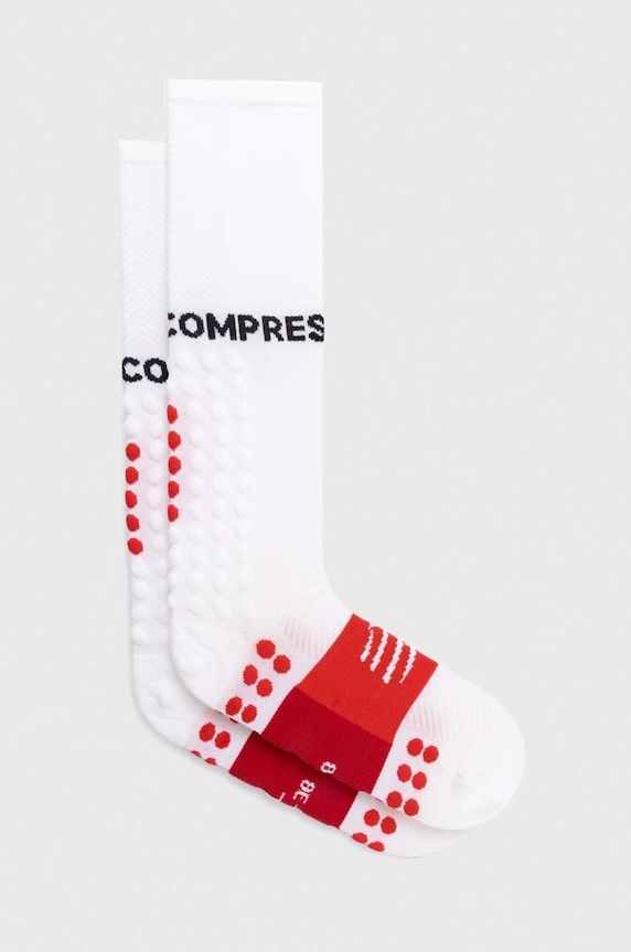 Compressport skarpetki Full Socks Run biały SU00004B