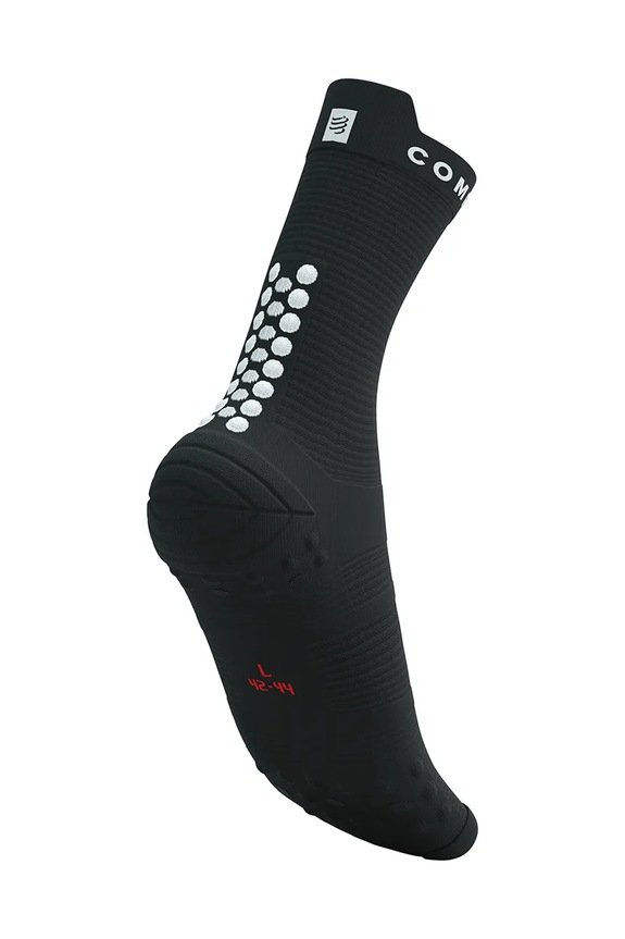 Oblečenie Ponožky Compressport Pro Racing Socks v4.0 Run High XU00046B čierna