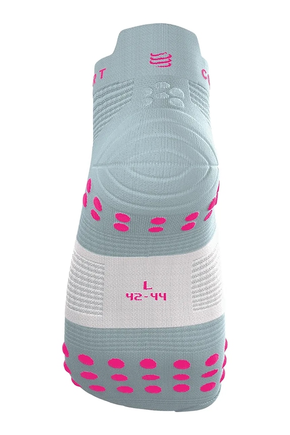 Îmbrăcăminte Compressport șosete Pro Racing Socks v4.0 Run Low XU00047B turcoaz