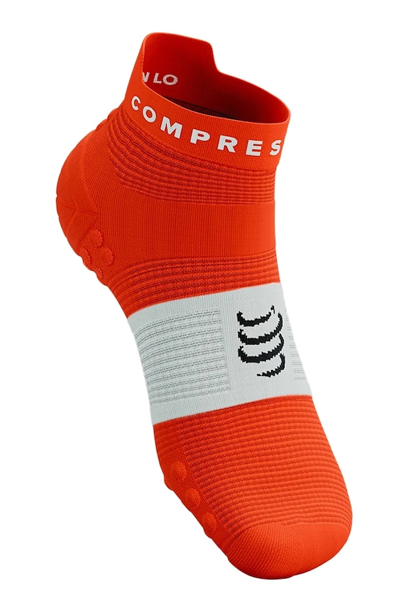 Compressport șosete Pro Racing Socks v4.0 Run Low XU00047B portocaliu SS26
