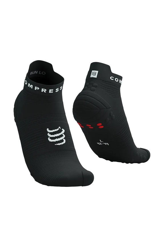 Čarape Compressport Pro Racing Socks v4.0 Run Low crna XU00047B