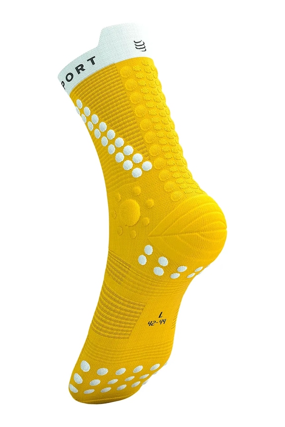 Compressport șosete Pro Racing Socks v4.0 Trail galben XU00048B