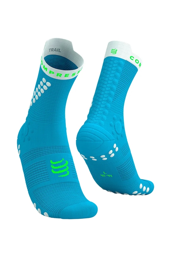 Compressport șosete Pro Racing Socks v4.0 Trail albastru XU00048B
