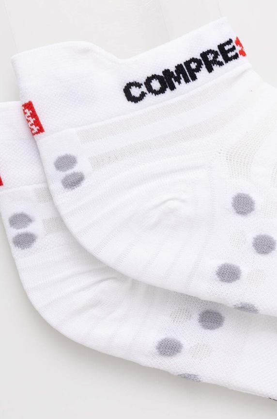 Ponožky Compressport Pro Racing Socks v4.0 Ultralight Run Low XU00051B biela SS26