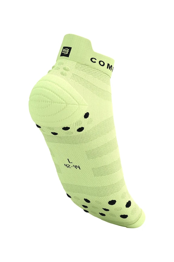 Compressport șosete Pro Racing Socks v4.0 Ultralight Run Low verde XU00051B