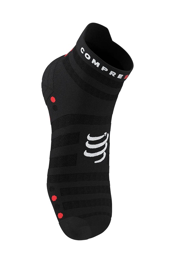 Носки Compressport Pro Racing Socks v4.0 Ultralight Run Low чёрный XU00051B