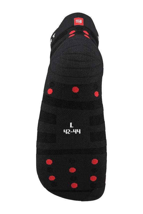Носки Compressport Pro Racing Socks v4.0 Ultralight Run Low XU00051B чёрный