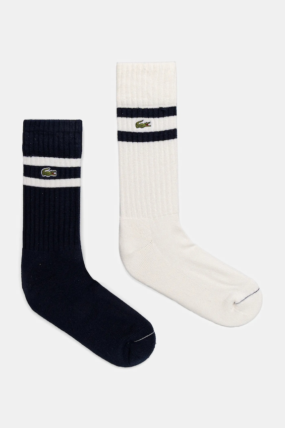 Шкарпетки Lacoste 2-pack довгі шкарпетки темно-синій RA6842