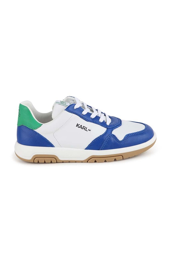 Detské kožené tenisky Karl Lagerfeld Z30012.36.39 biela SS24