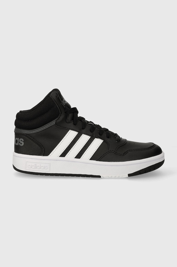 adidas Originals sneakers pentru copii HOOPS 3.0 MID K jos negru GW0402