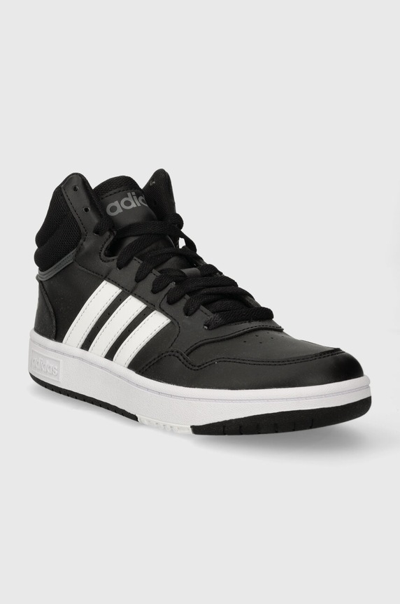 adidas Originals sneakers pentru copii HOOPS 3.0 MID K GW0402 negru AW24