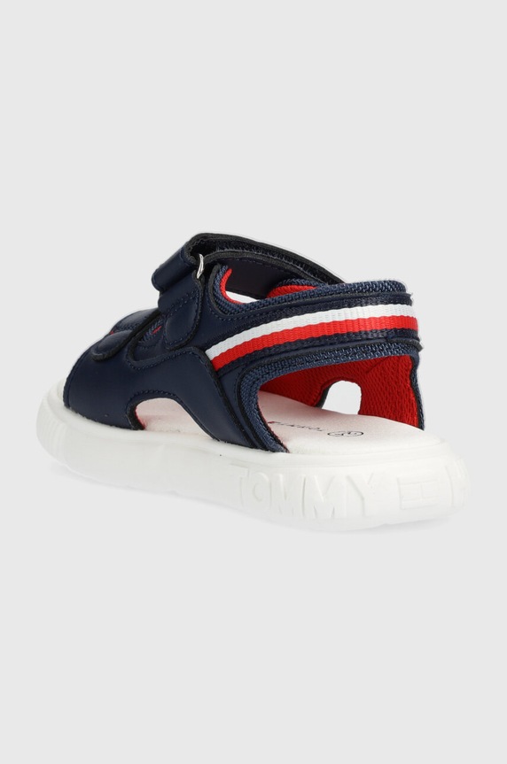 Chłopiec Tommy Hilfiger sandały dziecięce T1B2.33423 granatowy