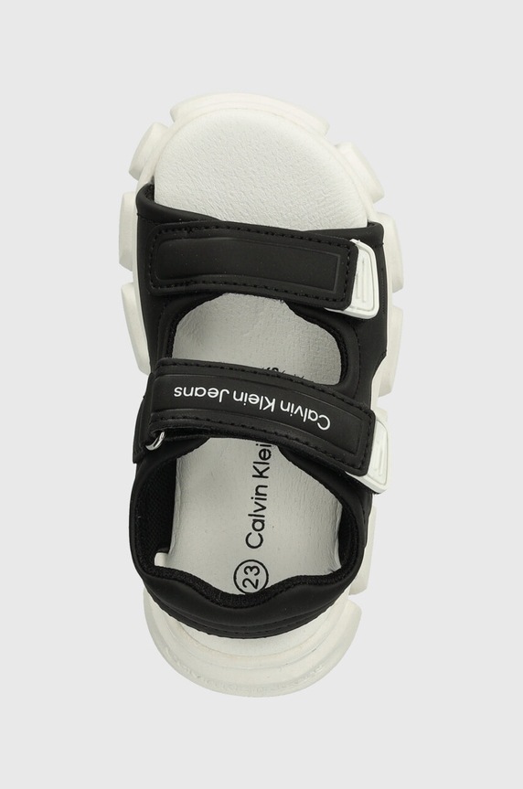 Calvin Klein Jeans sandały dziecięce czarny V1B2.80905.20.23