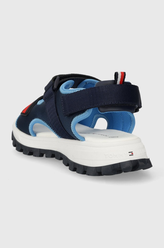 Chłopiec Tommy Hilfiger sandały dziecięce T3B2.33434.35.41 niebieski