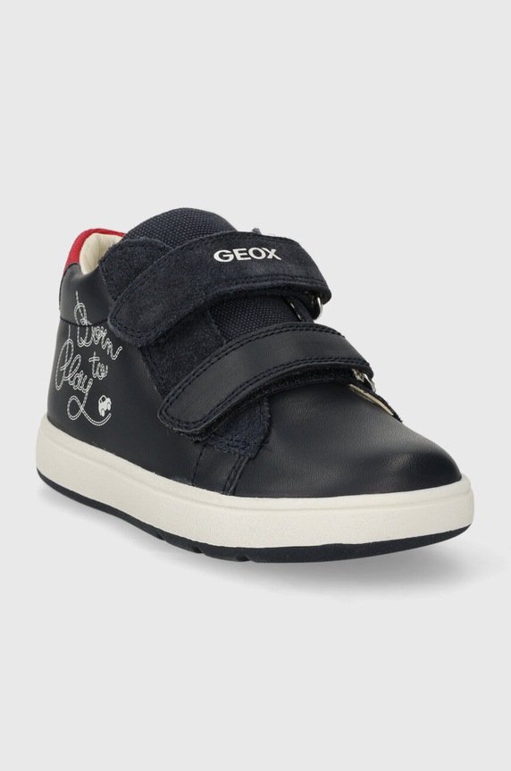 Дитячі шкіряні кросівки Geox BIGLIA B044DD.00822.18.26 темно-синій SS24