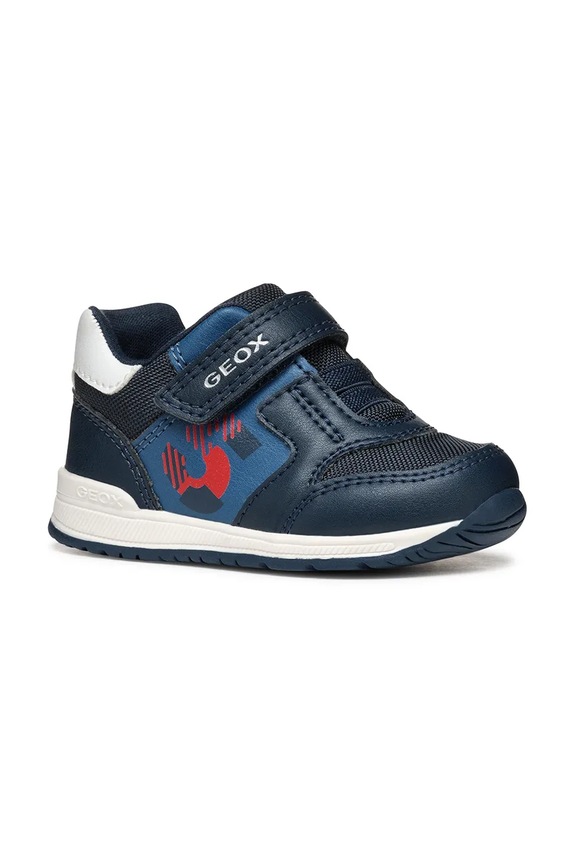 Geox sneakersy dziecięce RISHON imitacja skóry licowej czerwony B450RA.054FU.18.26