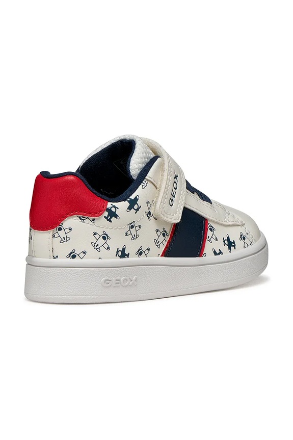 Chłopiec Geox sneakersy dziecięce ECLYPER B455LA.000BC.20.27 biały