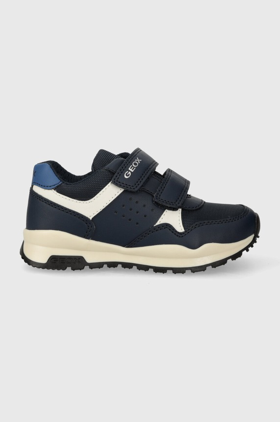 Dětské sneakers boty Geox PAVEL imitace kůže modrá J4515A.054FU.24.27