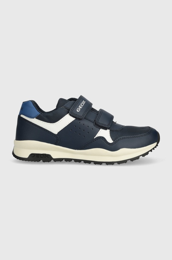 Geox sneakersy dziecięce PAVEL imitacja skóry licowej granatowy J4515A.054FU.28.35