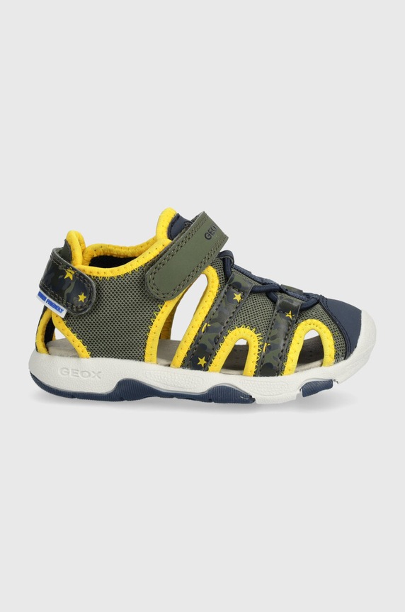 Geox sandale copii SANDAL MULTY textil verde B450FB.014CE.20.23
