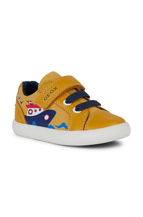 Geox sneakersy dziecięce GISLI B451NC.01054.20.23 żółty SS24