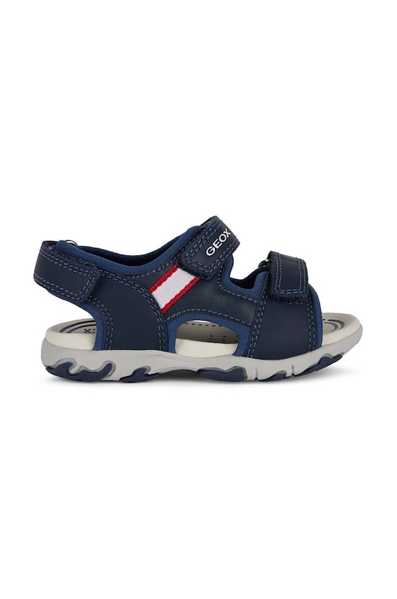 Geox sandały dziecięce SANDAL FLAFFEE tekstylny granatowy B4559A.08515.20.23