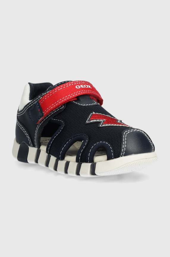 Geox sandały dziecięce SANDAL IUPIDOO B455PB.01454. granatowy SS24