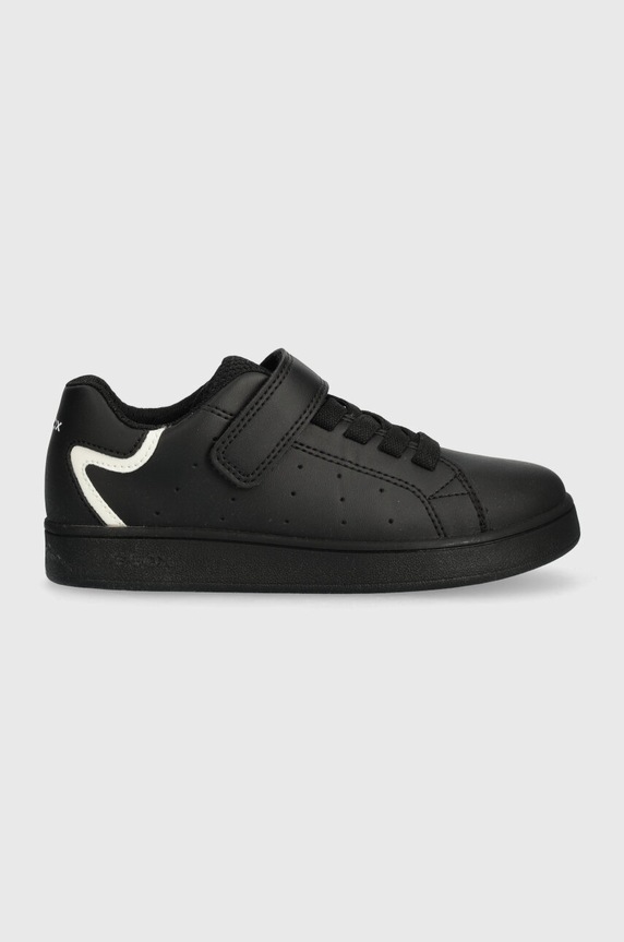 Geox sneakersy dziecięce ECLYPER imitacja skóry licowej czarny J36LSA.000BC.28.35