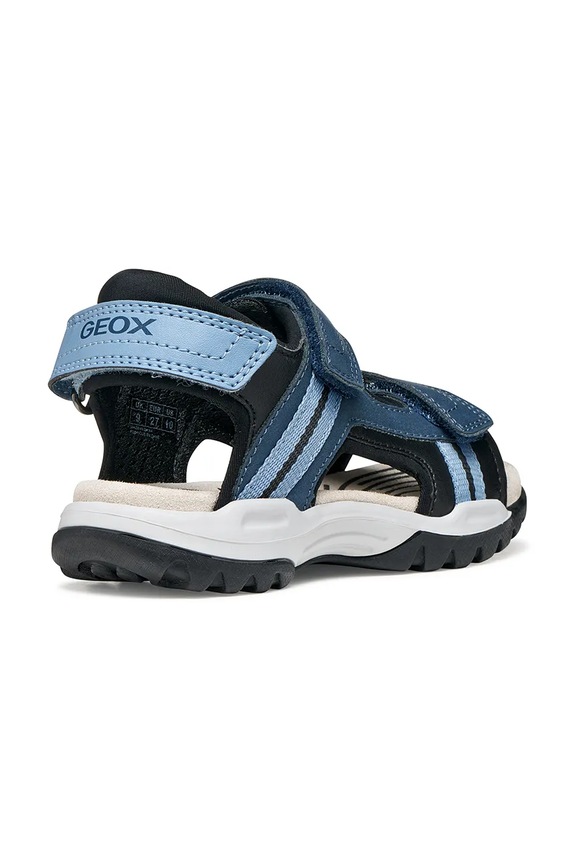CHLAPEC Geox sandály s otevřenou patou dětské BOREALIS J450RA.015ME.24.27 modrá
