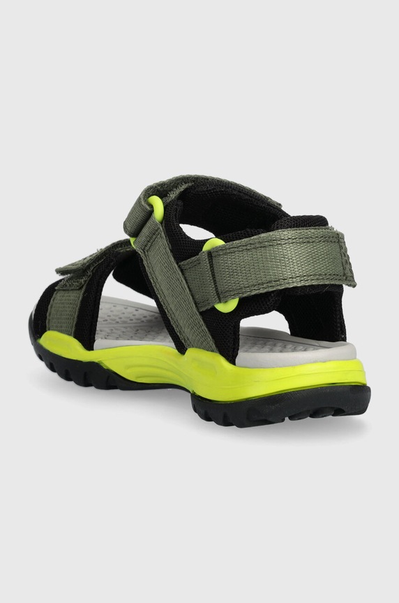 Хлопчик Geox босоніжки спортивні дитячі BOREALIS J450RE.01411.24.27 зелений
