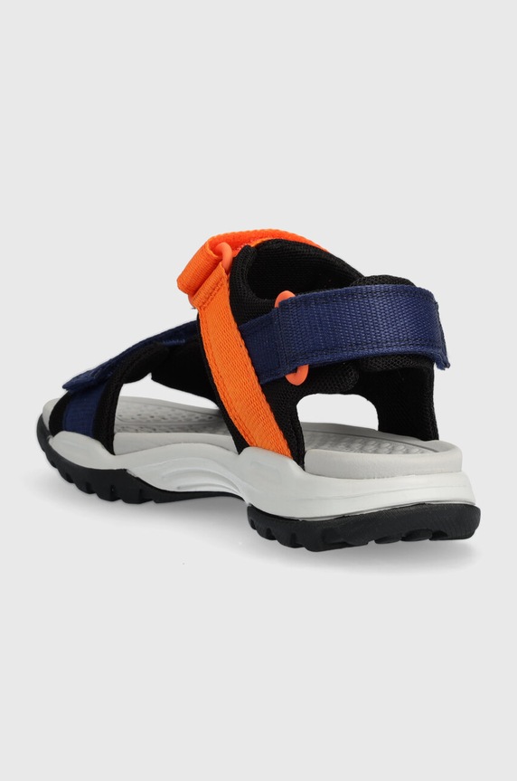Chłopiec Geox sandały sportowe dziecięce BOREALIS J450RE.01411.28.35 pomarańczowy