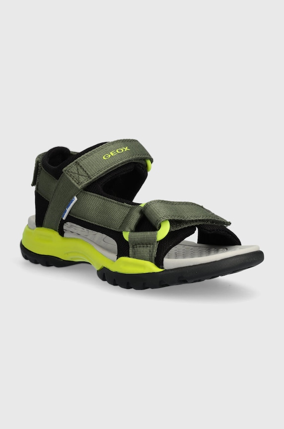 Geox sandały sportowe dziecięce BOREALIS J450RE.01411.28.35 zielony SS26