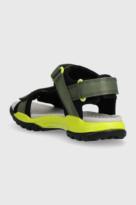 Chłopiec Geox sandały sportowe dziecięce BOREALIS J450RE.01411.28.35 zielony