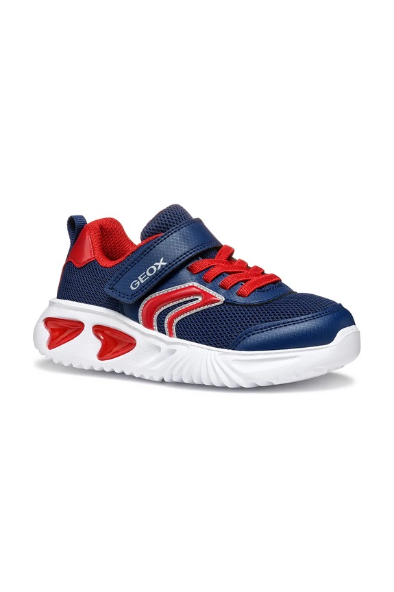Geox scarpe da ginnastica per bambini ASSISTER tessile blu navy J45DZC.014CE.32.35