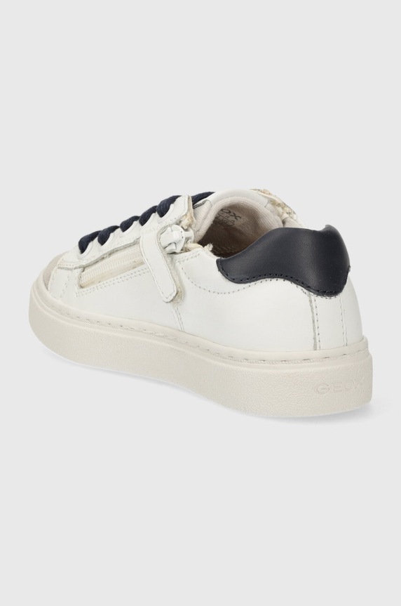 Chłopiec Geox sneakersy skórzane dziecięce NASHIK J45ECA.08522.28.35 biały