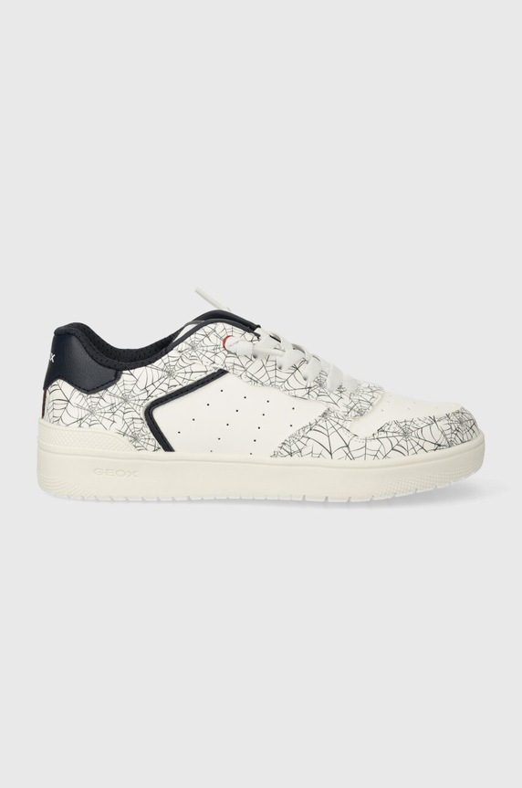 Geox sneakersy dziecięce WASHIBA imitacja skóry licowej biały J45LQC.000BC.36.39
