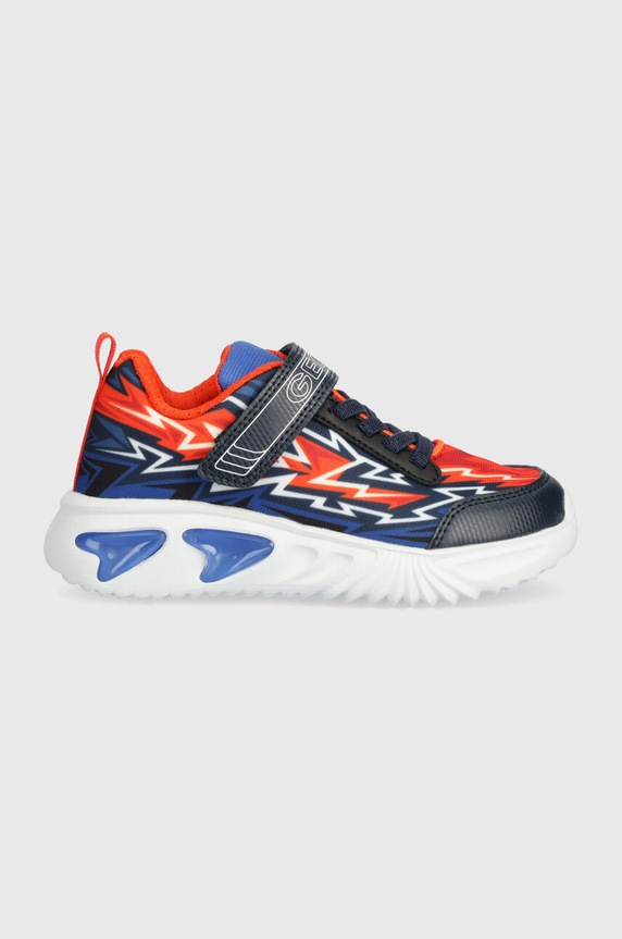 Geox sneakersy dziecięce ASSISTER imitacja skóry licowej granatowy J45DZB.02ACE.28.35