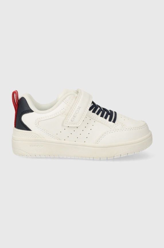 Geox sneakersy dziecięce WASHIBA imitacja skóry licowej granatowy J45LQA.05411.24.27