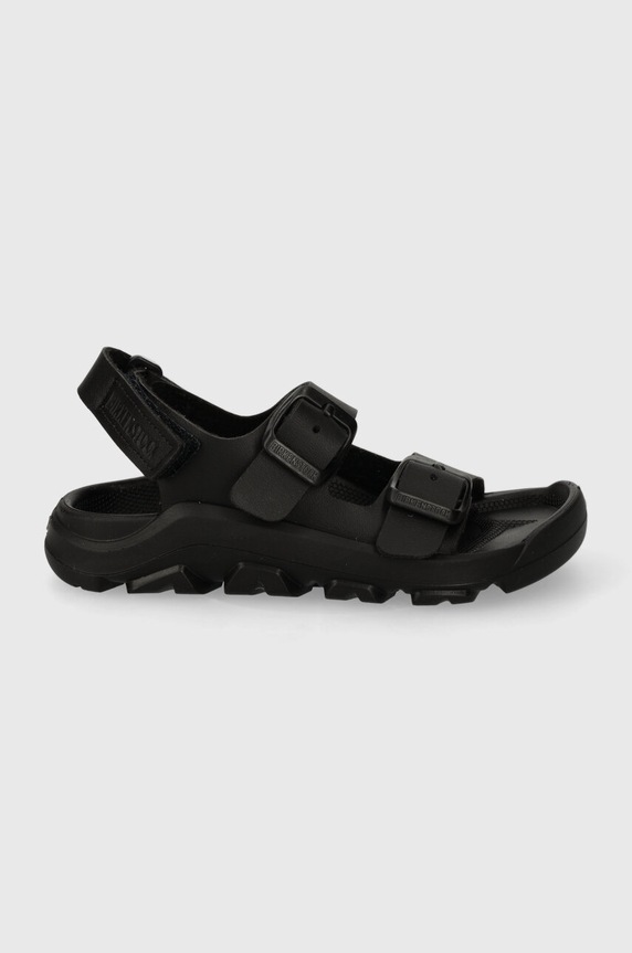 Birkenstock sandali per bambini Mogami AS Kids BF finta pelle fiore nero 1026780.24.35