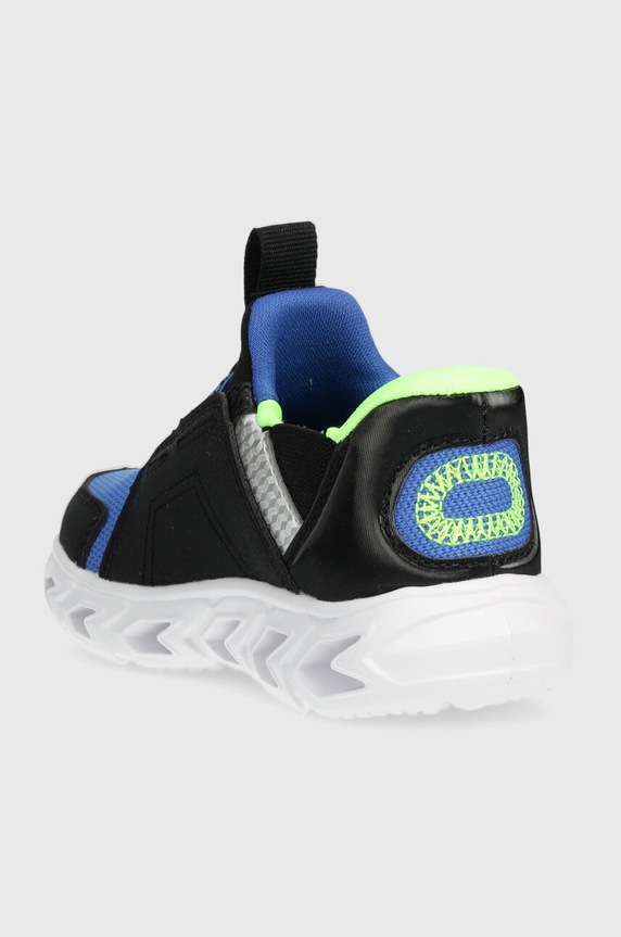 Αγορίστικα Παιδικά sneakers Skechers HYPNO-FLASH 2.0 BRISK-BRIGHTS 403830N μαύρο