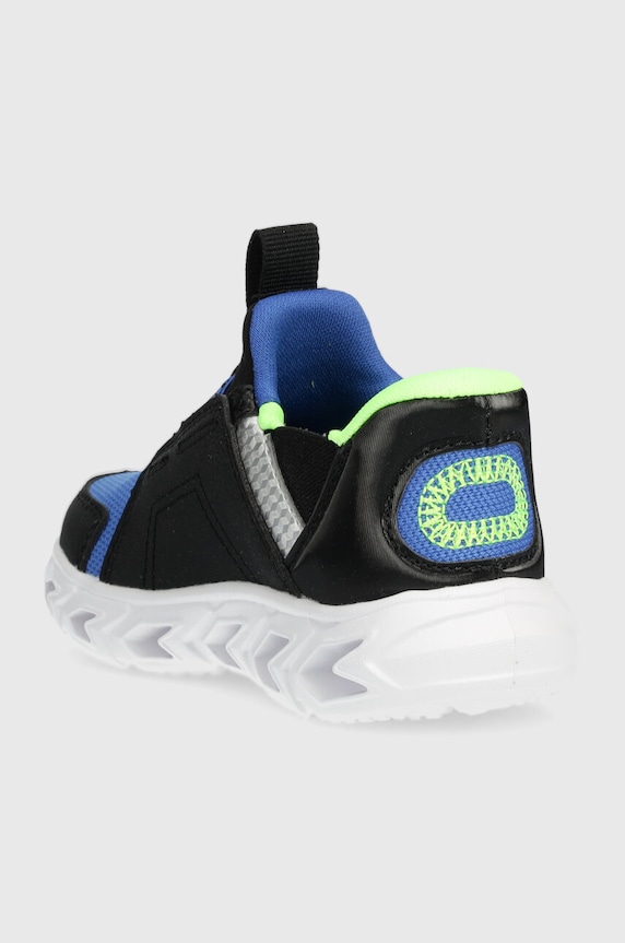 Αγορίστικα Παιδικά sneakers Skechers HYPNO-FLASH 2.0 BRISK-BRIGHTS 403830N μαύρο
