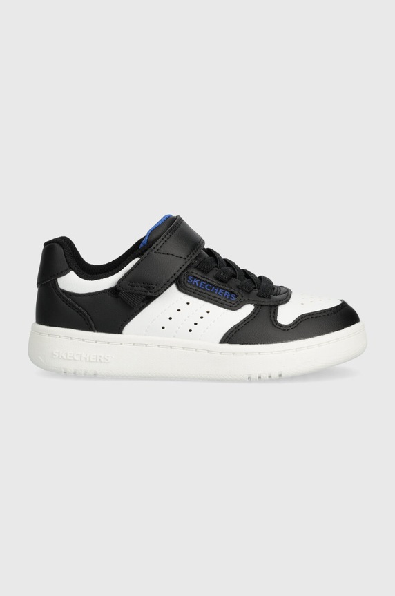 Skechers sneakersy dziecięce QUICK STREET imitacja skóry licowej czarny 405638L
